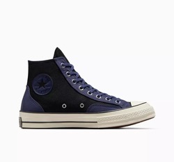 CALZADO CONVERSE CHUCK 70 HI BLACK UNCHARTED WATER