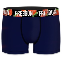 BOXER FREEGUN COTON BIO FRAISE