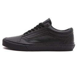 CALZADO VANS OLD SKOOL CLASSIC CUERO NEGRO MASC N 453 Cod:VN0A38G1PXP