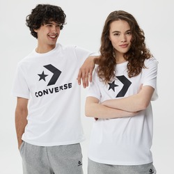 REMERA CONVERSE BIG LOGO BLANCO