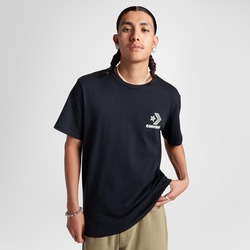 REMERA CONVERSE NATURE CENTER NEGRO