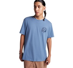 REMERA CONVERSE THINK OUTSIDE LAKESIDE BLUE