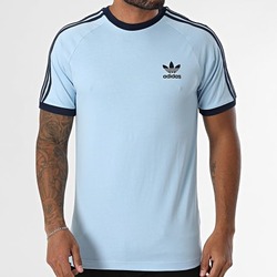 REMERA ADIDAS 3-STRIPES TEE CELESTE