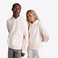 MOLETON CONVERSE HOODIE PALE PETAL BEIGE