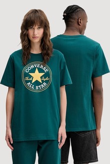 REMERA CONVERSE PATCH RUBBER PLANT VERDE