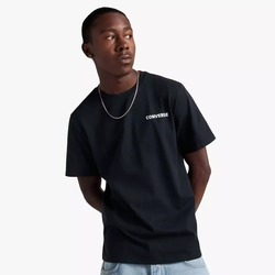 REMERA CONVERSE WORDLY TRANSMISSIONS NEGRO