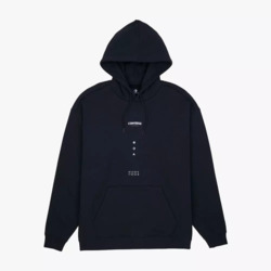 MOLETON CONVERSE WORDMARK GRAPHIC HOODIE NEGRO