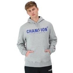 MOLETON CHAMPION CANGUROS MASC GRAPHIC OXFORD GRIS