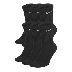 MEDIA NIKE EVERYDAY CUSH CREW 6PR NEGRO