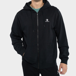 MOLETON CONVERSE STAR CHEVRON FULL ZIP NEGRO