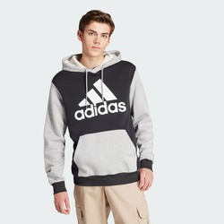 MOLETON ADIDAS BL FL HD GRIS NEGRO