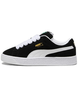 CALZADO PUMA SUEDE XL NEGRO BLANCO