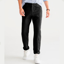 PANTALON AEROPOSTALE TELA AERO GUYS NEGRO