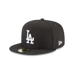 GORRA NEW ERA MLB 59FIFTY LA DODGERS NEGRO