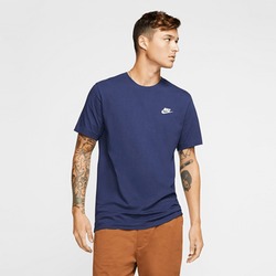 REMERA NIKE CLUB TEE AZUL