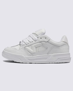 CALZADO VANS UPLAND ALL WHITE TODO BLANCO CUERO