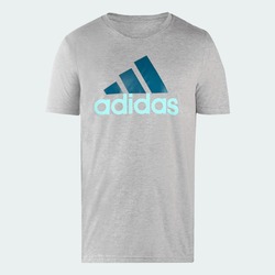 REMERA ADIDAS BASIC BOS TEE GRIS
