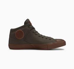 CALZADO CONVERSE HI STREET VERDE MARRON