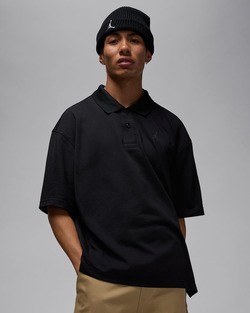 REMERA NIKE JORDAN POLO TOP NEGRO