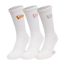 MEDIA NEW ERA FLAG CREW 3PACK BLANCO