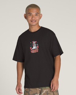 REMERA VANS FRIZZ SS NEGRO
