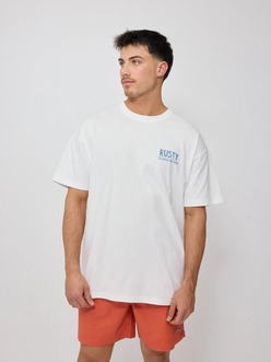 REMERA RUSTY RAEL MASC BLANCO