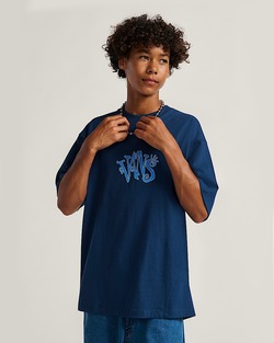 REMERA VANS BROMEO SS AZUL