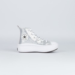 CALZADO CONVERSE HI HOLLIDAY DISCO GRIS INFANTIL