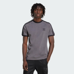 REMERA ADIDAS ORIGINALS 3-STRIPES TEE GRIS