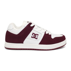 CALZADO DC SHOES MANTECA LIFESTYLE MASC MODA BLANCO ROJO
