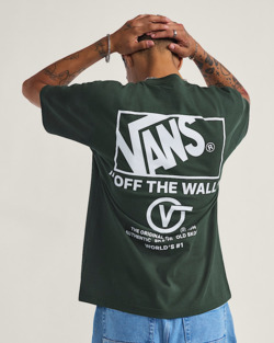 REMERA VANS STOCKPILE SS VERDE