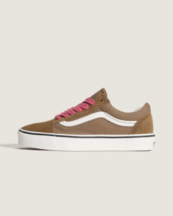 CALZADO VANS OLD SKOOL MARRON ROSA