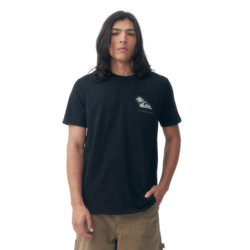 REMERA QUIKSILVER PALM ISLAND NEGRO