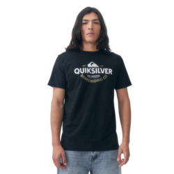 REMERA QUIKSILVER TYPED OUT NEGRO