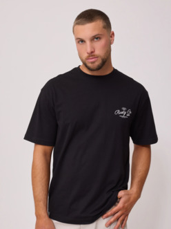 REMERA RUSTY LYRAT POLANCO NEGRO