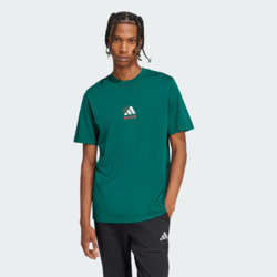 REMERA ADIDAS M L PIZZA TEE VERDE