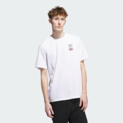 REMERA ADIDAS SKATE TREF TEE BLANCO