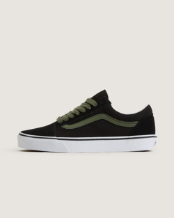 CALZADO VANS OLD SKOOL NEGRO VERDE