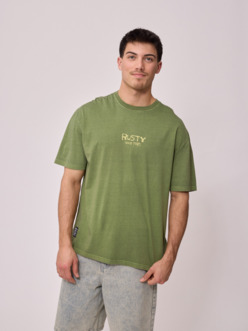 REMERA RUSTY FLIPDA VERDE