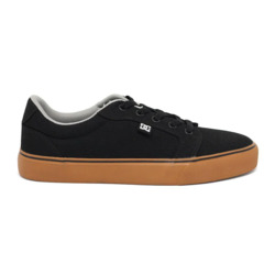 CALZADO DC SHOES ANVIL BLACK/GUM NEGRO/MARRON