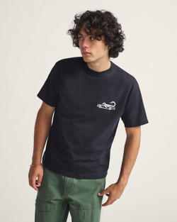 REMERA VANS STING WAGON SS NEGRO