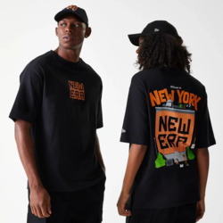 REMERA NEW ERA NEW ERA GRAFFITI GRAPHIC NEGRA
