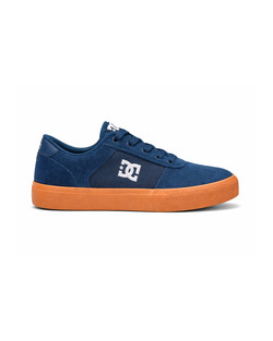 CALZADO DC SHOES TECN NAVY/GUM AZUL/MARRON