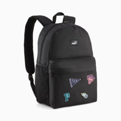 MOCHILA PUMA PHASE PATCH BACKPACK NEGRO