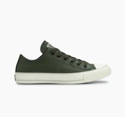 CALZADO CONVERSE ALL STAR CUERO VERDE BAJO OX