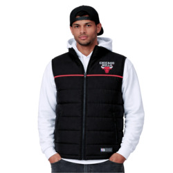 CHALECO NBA BULLS MEN JACKET NEGRO