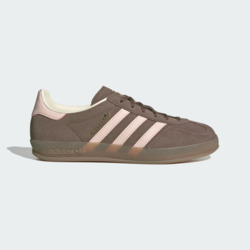 CALZADO ADIDAS GAZELLE INDOOR W MARRON ROSA
