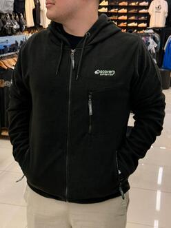 CHAQUETA DISCOVERY POLAR NEGRO