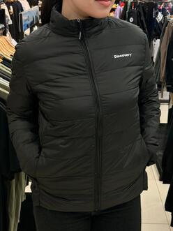CHAQUETA DISCOVERY FEMENINA NEGRO