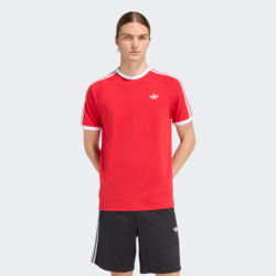REMERA ADIDAS 3S TEE ROJO
